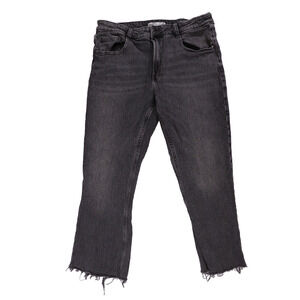 Zara Black Straight Leg Jeans